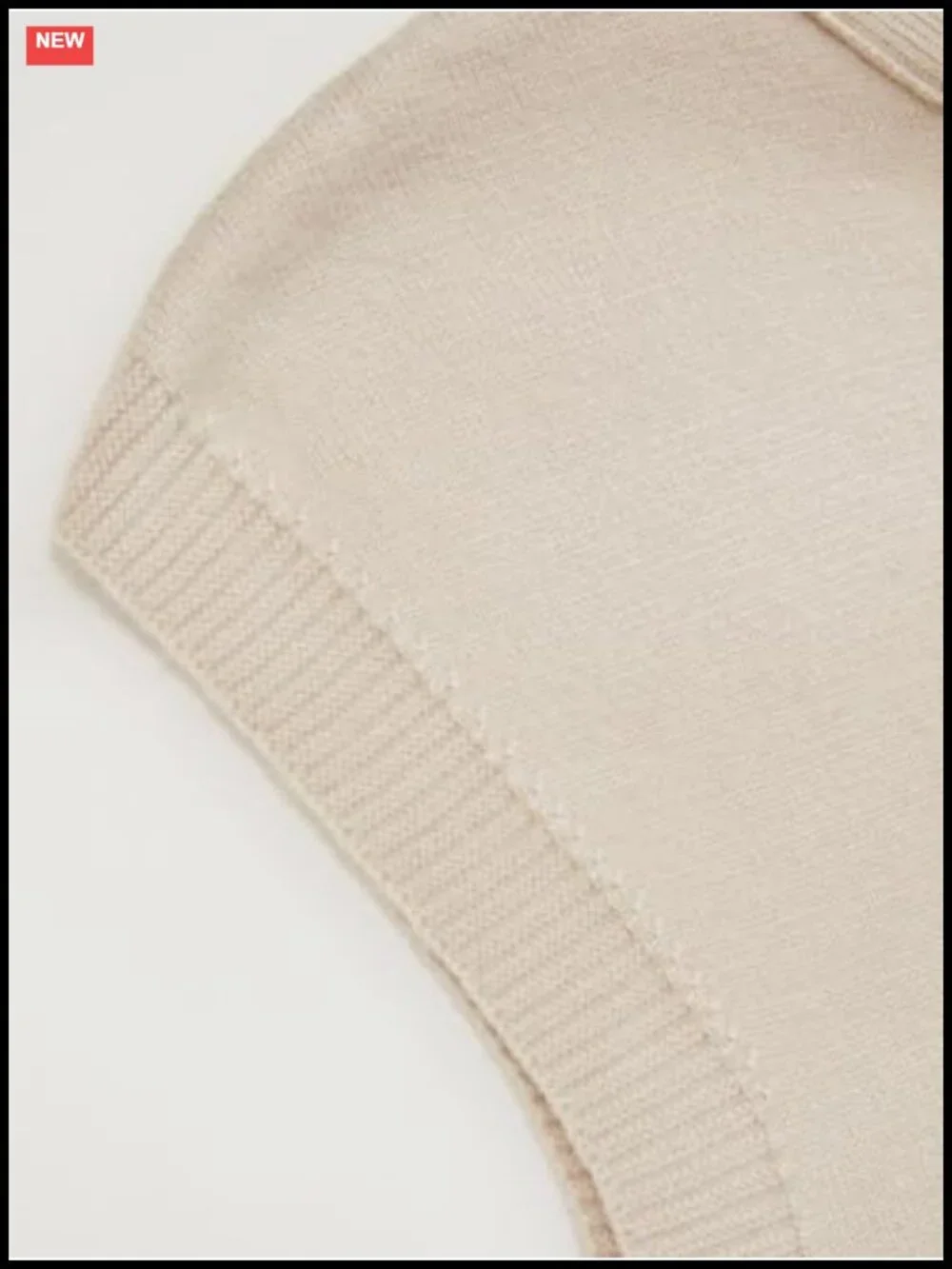 Bow Tie Cap Sleeve Cropped Sweater Vest Women Knit Fall Layer